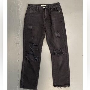 Women’s Pacsun Black Distressed Jeans